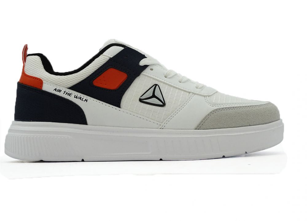 Classy everyday Jamper Sneakers 2207 Ice White Navy Blue
