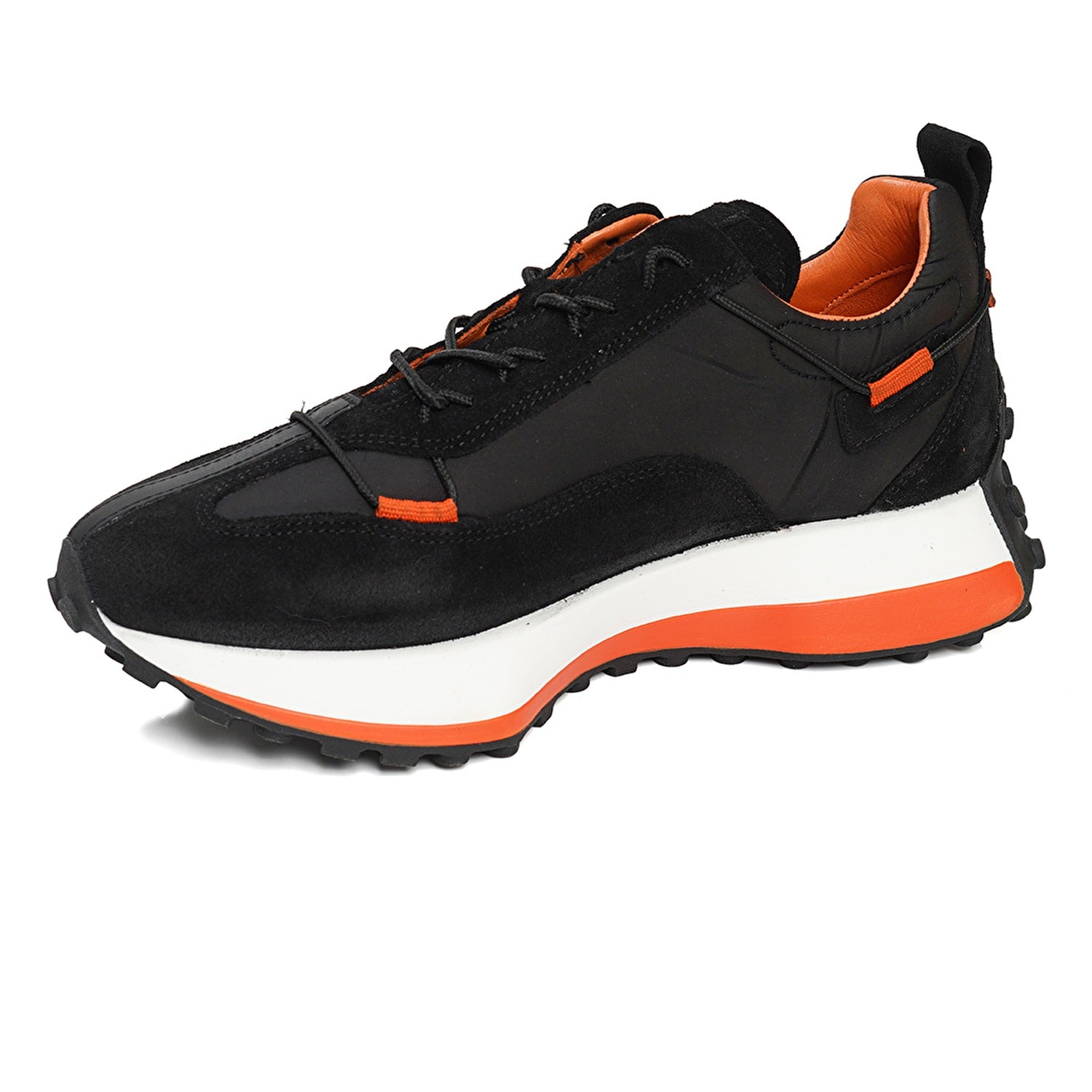 High Heel Sneakers-15821 Black