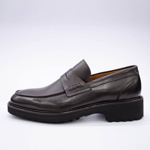 Dino Draghi loafer. Artisanal Dress Shoes. Handmade And Handcrafted In Italy. Italian design Italian made leather shoes.