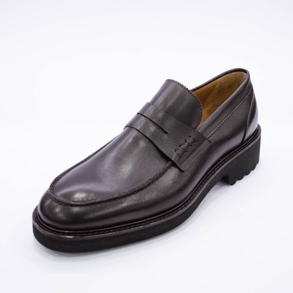 Dino Draghi loafer. Artisanal Dress Shoes. Handmade And Handcrafted In Italy. Italian design Italian made leather shoes.