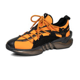 Colorful High Heel Sneakers SKU: GR1SA17051SI/40 Black Orange