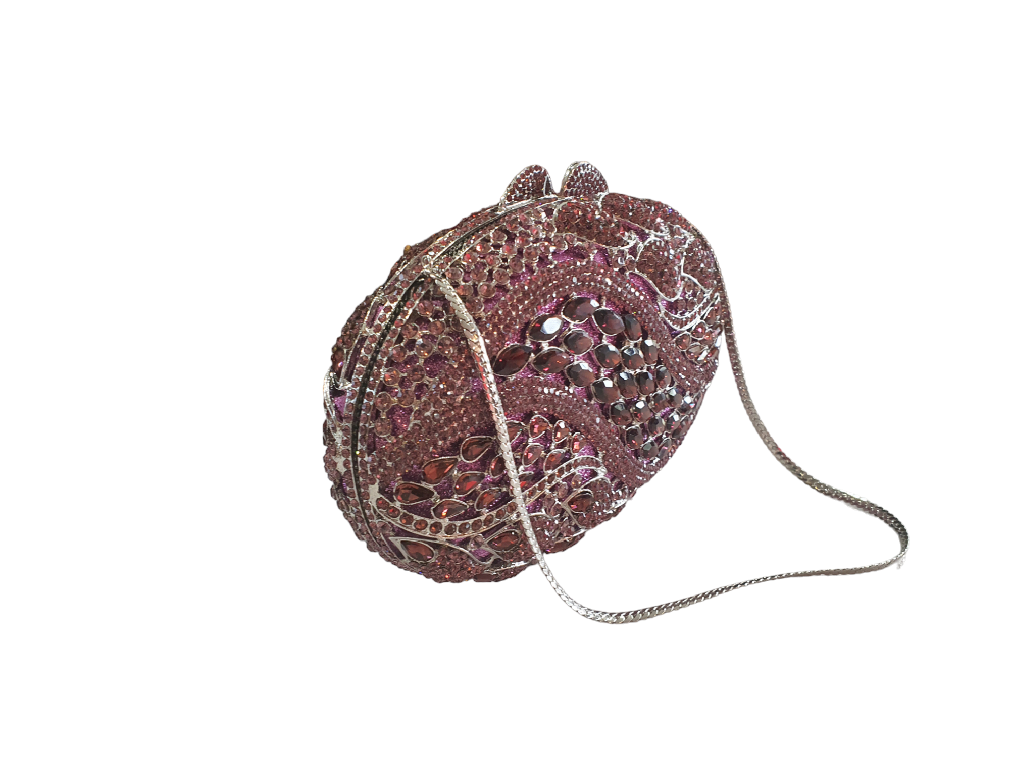 GLITTERATI GALA PURSE-PURPLE