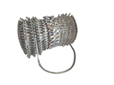 Grand Gala Bow Clutch - Silver