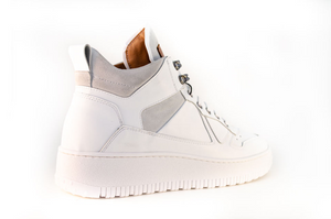 REAL PREMIUM LEATHER ITALIAN FASHION SNEAKERS- MADE IN ITALY.