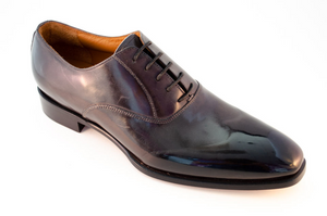0910 Oxford Artisanal Leather Dress Shoes. Handmade And Handcrafted In Italy