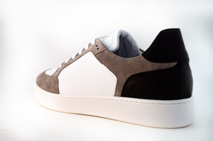 REAL PREMIUM LEATHER ITALIAN FASHION SNEAKERS- MADE IN ITALY.