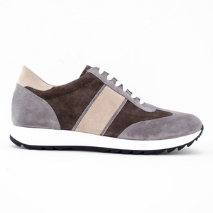 REAL PREMIUM LEATHER ITALIAN FASHION SNEAKERS- MADE IN ITALY.