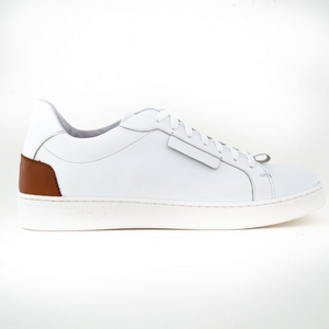 REAL PREMIUM LEATHER ITALIAN FASHION SNEAKERS- MADE IN ITALY.