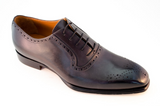 0932 Oxford Artisanal Leather Dress Shoes. Handmade. Handcrafted In Italy