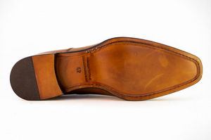 0905 Oxford Artisanal Leather Dress Shoes. Handmade. Handcrafted In Italy