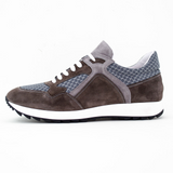 REAL PREMIUM LEATHER ITALIAN FASHION SNEAKERS- MADE IN ITALY.