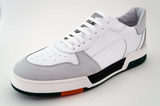 REAL PREMIUM LEATHER ITALIAN FASHION SNEAKERS- MADE IN ITALY.