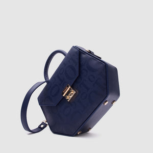 URBANE CLASSICA SHOULDER BAG- BLUE