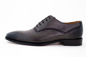 0974 Oxford Artisanal Leather Dress Shoes. Handmade. Handcrafted In Italy