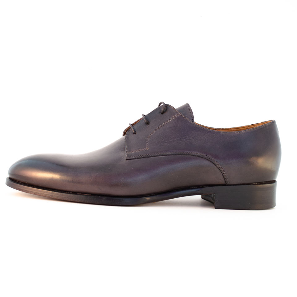 0891 Derby Artisanal Leather Dress Shoes. Handmade. Handcrafted In Italy