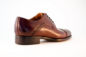 0975 Artisanal Derby. Dress Shoes. Handmade And Handcrafted In Italy