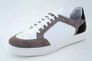 REAL PREMIUM LEATHER ITALIAN FASHION SNEAKERS- MADE IN ITALY.