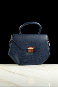 URBANE CLASSICA SHOULDER BAG- BLUE