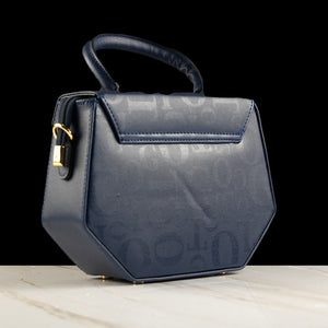 ESSENCE TOP GRAIN LEATHER BAG- BLACK