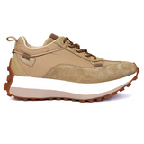 RoyalStep Top Leather Sneakers Beige