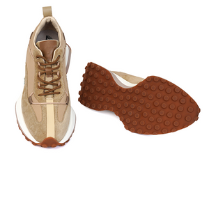 RoyalStep Top Leather Sneakers Beige