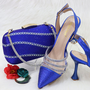 Elegance Italian Design Shoe and Bag Set