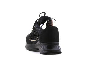 DINAR SUEDE KID'S TRAINERS 958 BLACK SUEDE