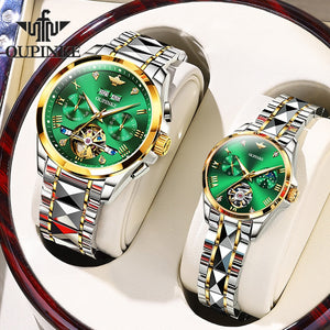 Moon Phase Bracelet Couple Wristwatch