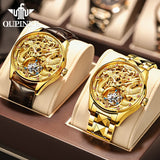 OUPINKE Top Brand Luxury Men Mechanical Watches