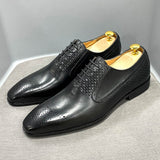 Luxury Brand Men's Oxford Fashion Shoes