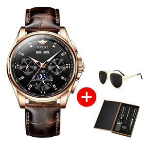 OLEVS Skeleton Automatic Mechanical Watches