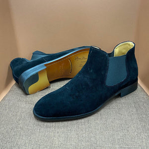 Genuine Leather Cow Suede Ankle Boots