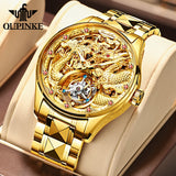 OUPINKE Top Brand Luxury Men Mechanical Watches