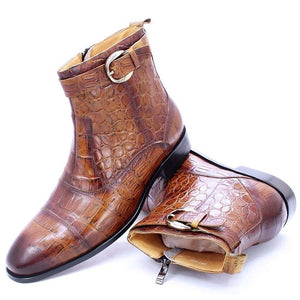 Luxury Ankle Boots Men's Dress Shoes