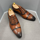 Luxury Genuine Cow Leather Office Dress Shoes