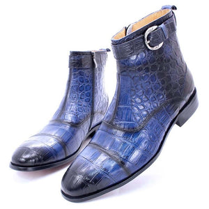 Luxury Ankle Boots Men's Dress Shoes