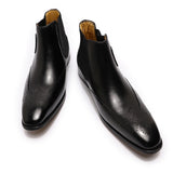 Genuine Leather Wedding Formal Ankle Boots