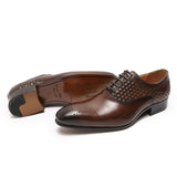 Luxury Brand Formal Men Oxford Brogue Shoes