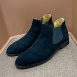 Cow Suede Ankle Boots