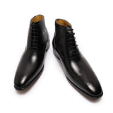 Fashion Brand Ankle Boots Luxury Men's