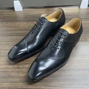 Brown Green Wedding Office Formal Oxford Shoes