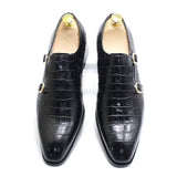 Handmade Double Buckle Formal Shoes