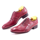 Luxury Men's Genuine Leather Oxford Handmade Formal Office Shoes
