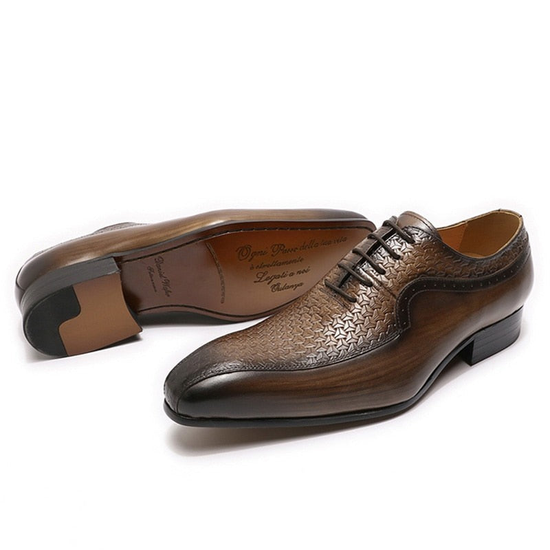 Luxury Brand Men's Oxford Formal Shoes