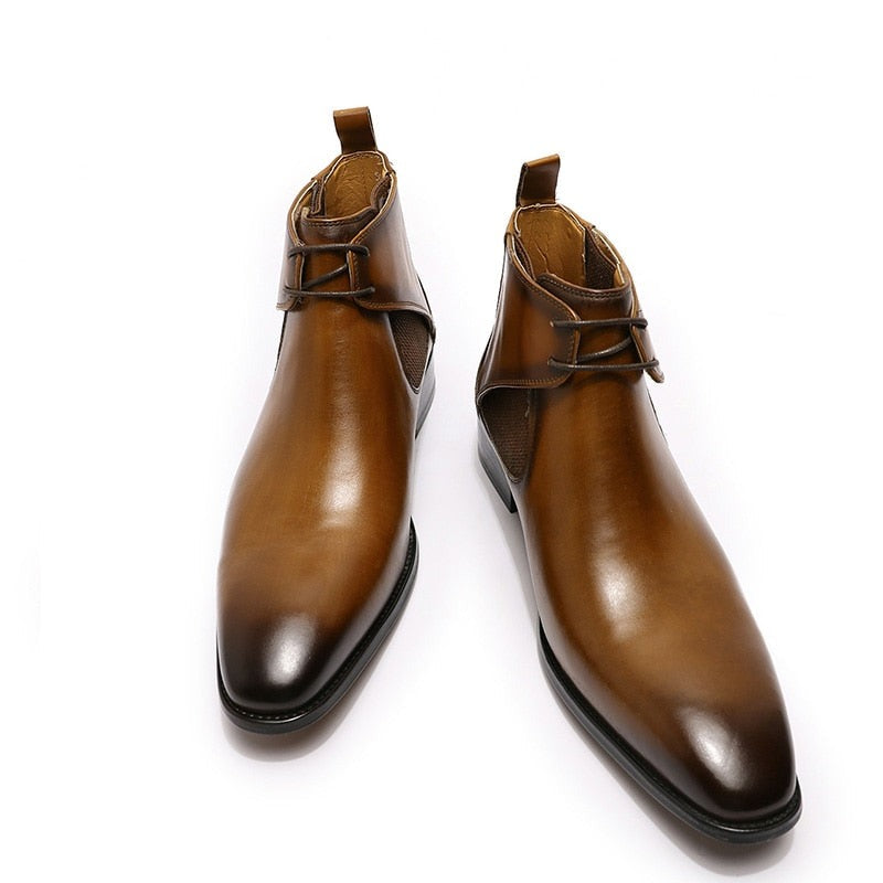 Luxury Handmade Genuine Leather Boots