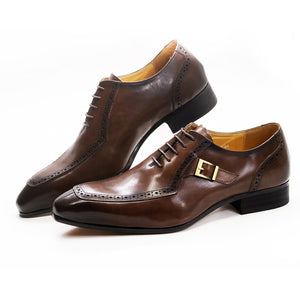 Brown Business Wedding Formal Shoes