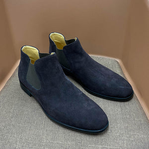 Cow Suede Ankle Boots