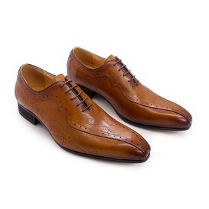 Oxford Lace Up Suit Shoe For Men's
