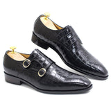Handmade Double Buckle Formal Shoes