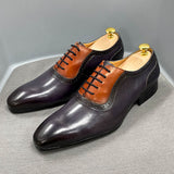 Handmade Oxford Dress Shoes Men